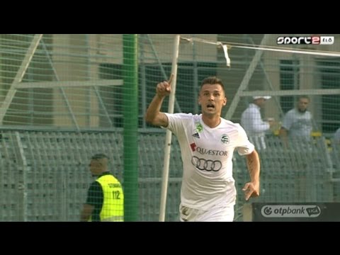 Priskin Tamás gólja a Győri ETO FC - Budapest Honvéd mérkőzésen