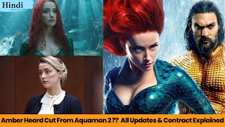 Amber Heard Cut From Aquaman 2 ?? All Updates & Contract Explained || SuperHero ERA