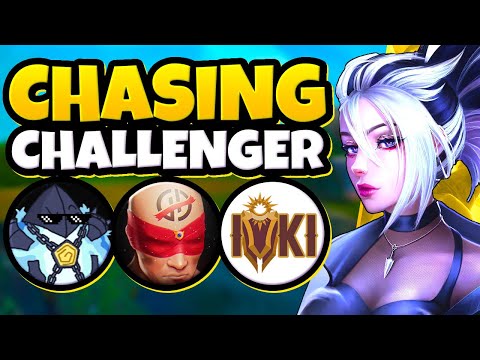 Zwag, Heizman, Ioki and Professor Akali " go for RANK 1 Flex Queue