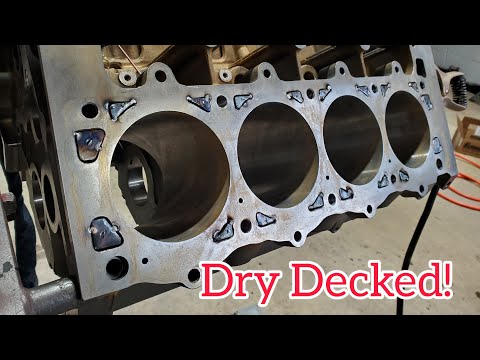 We PERMANENTLY Dry Decked My New LS Next Block!