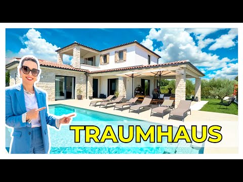 Luxusvilla in Istrien mit Meerblick - Haus kaufen in Kroatien