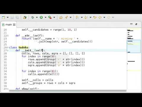 Learn Python making Sudoku Solver: Step 5 - Fill up game