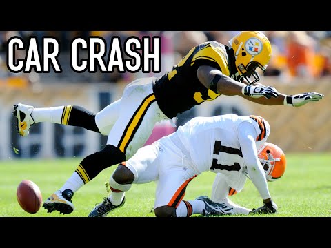 NFL Worst "CAR CRASH" HITS 🚘