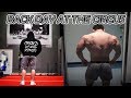 BACK WORKOUT AT THE CIRCUS | FIRST TIME TRYING THE LOG