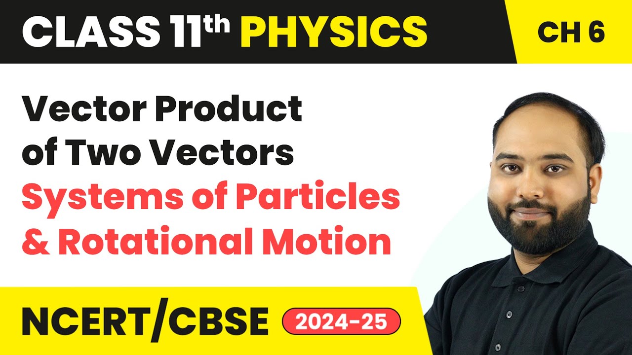 Vector Product of Two Vectors | Class 11 Physics Chapter 6 | CBSE 2024-25