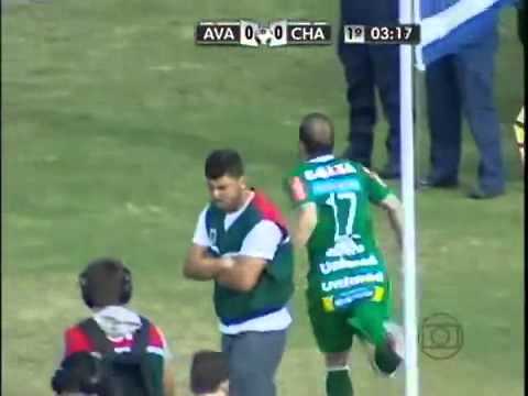 GOLAÇO 1º Gol da Chape, Tiago Luis Avaí 0 x 1 Chapecoense   Série B Brasileiro 2013
