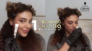  Creme Supreme Coloration mit 3x Bonding HaptIQ System 3