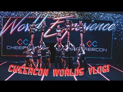 CHEERCON WORLDS VLOG 2019!!