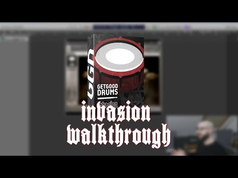 Free Download GGD Drums Invasion v1.3.0 KONTAKT