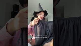 Halloween İçin Kostüm Aldım #shorts