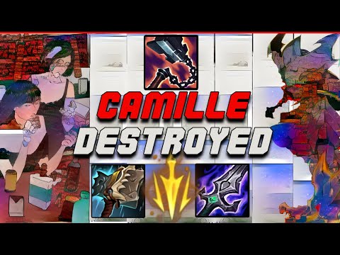 Shyvana Top S12 vs Camille - 16 KILL HullBreaker Splitpush!!