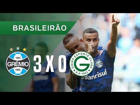 GRÊMIO 3 X 0 GOIÁS - GOLS - 15/09 - BRASILEIRÃO 2019