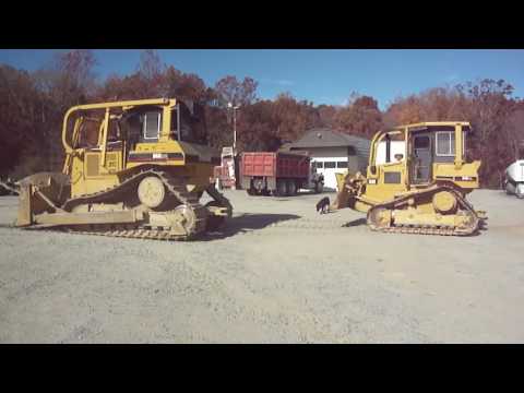 SOLD!  Caterpillar D6H XR (SII) & *D4H XL II Dozers