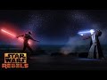 Darth Maul vs Obi-Wan | Star Wars Rebels | Disney XD