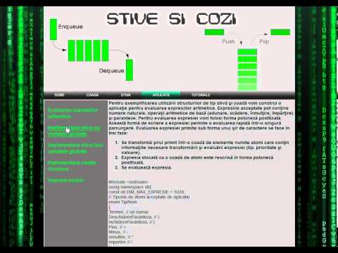 Atestat Informatica - Stive si Cozi