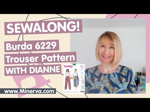 Minerva Sew-Along – Burda 6229 Trousers