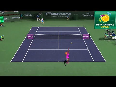 Tennis Elbow 2014 Indian Wells 2015 - Serena Williams vs Maria Sharapova GAMEPLAY