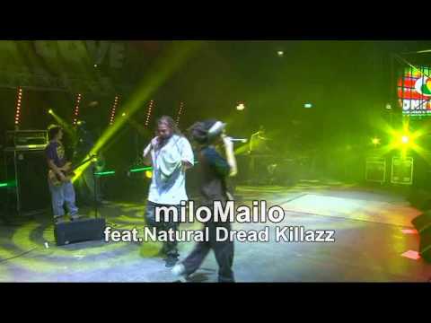 MiloMailo  fet. Natural Dread Killaz" POLICJA GONI NAS " Live@  One Love 2009