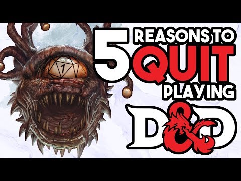 5 Reasons NOT to Play D&D