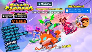 Update!! Subway Surfers Mod Menu 3.58.0 Latest Version 2026 - Unlock All  & Unlimited Money