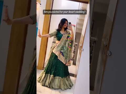 Lengha Choli # choli #video #photoshop #mahika collection # kajalba.m