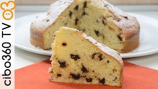 Torta al cocco e cioccolato senza burro