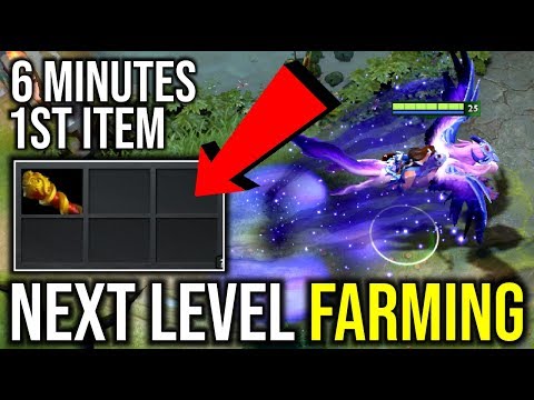 NEXT LEVEL FARMING..!! 6 Min Monkey King Bar 1st Item Mirana 7.21d | Dota 2