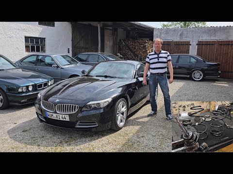 BMW Z4 sDrive35i E89 Tieferlegung mit Eibach Federn und Distanzscheiben verbaut.