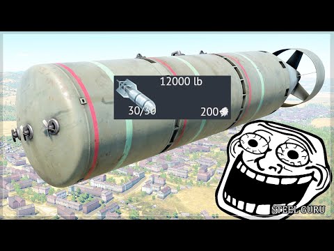 12,000LB BIGGEST BOMB IN GAME 💣💣💣 INSANE BOMBING