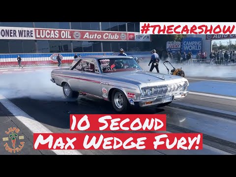 Darin Grossi 1964 Plymouth 426 Max Wedge Fury NHRA Stock Eliminator Mopar Muscle Car Drag Racing
