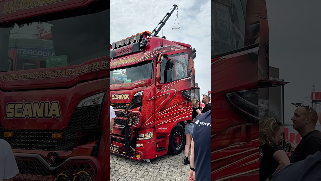 なんじゃこれ…スカニアなのか… 大型トラックやっぱり良い #shorts