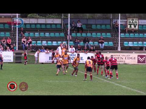 NHRU Round 2 - Premier 1 Highlights - Singleton Bulls v Lake Macquarie Roos