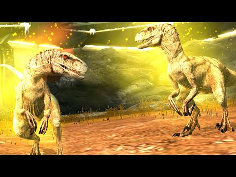 CODE 19 GHOST VS YUDON VS SURFACES AQUATIC BATTLE | JURASSIC WORLD THE GAME