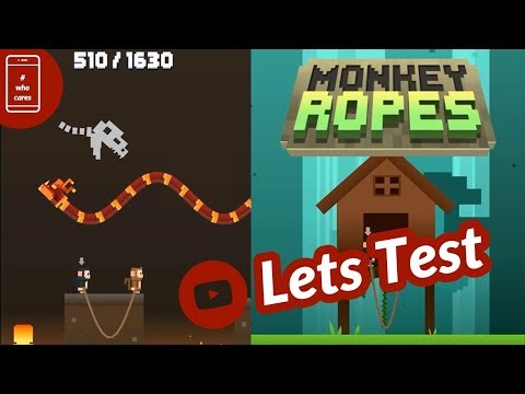 Monkey Ropes - Lets Test - Gameplay Trailer HD - YouTube
