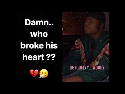 DAMN! Who BROKE his heart?? 🤧 - #Rightbackchallenge - Too’flyy Woody