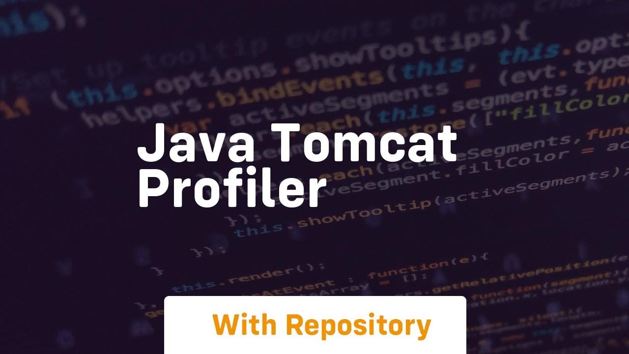 java tomcat profiler