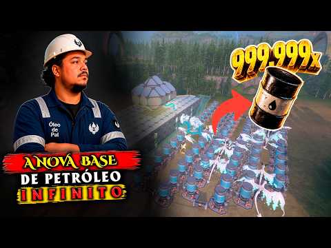 A nova BASE DE ÓLEO CRU INFINITO no Palworld 1.0