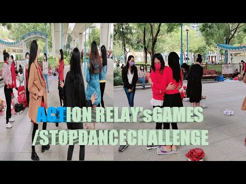 ACTION RELAY'SGAMES/STOP DANCE CHALLENGE