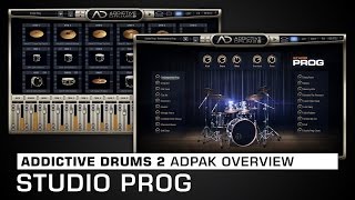 Video thumbnail for Addictive Drums 2 ADpak Overview: Studio Prog by XLN Audio