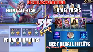 Download lagu EVENT 515 MOBILE LEGENDS 2023 | Promo Diamonds, Best Recall Effect Is Back - Mobile Legends mp3
