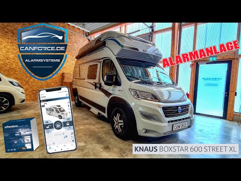 Knaus Boxstar 600 Street XL | Ducato Kastenwagen Pandora Alarmanlage