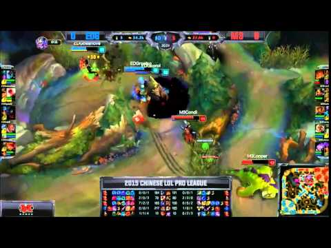 EDG Pawn Ahri VS M3 Dade Viktor Game 1 Highlights   2015 Spring LPL W9D2