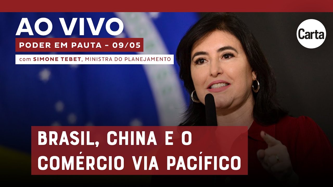 Rotas sul-americanas são o futuro do comércio entre Brasil e China | Poder em Pauta com SIMONE TEBET