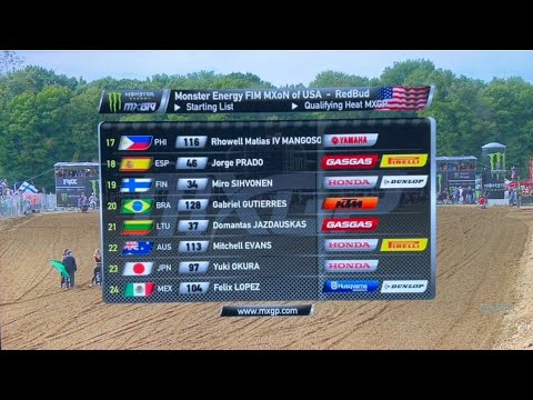 Bornok Mangosong @ RED BUD MOTOCROSS OF NATION 🇺🇸 USA.