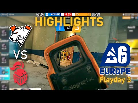 GREAT GAME! Virtus Pro vs Into The Breach - HIGHLIGHTS - Playday 3 - EUL 2023 Stage 2 - R6 Esport