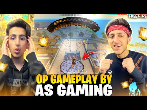 A_S Gaming OP Gameplay In Factory Roof - Garena Free Fire - YouTube