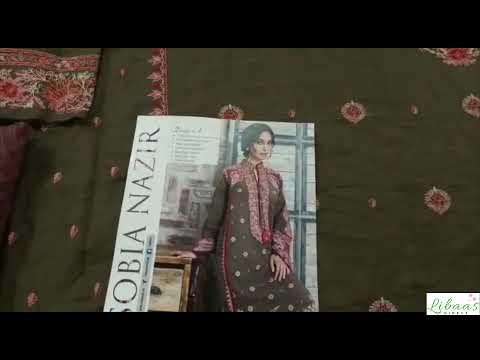 Design 4A Sobia Nazir Autumn Winter Collection Unboxed Original Pakistani Designer Dress