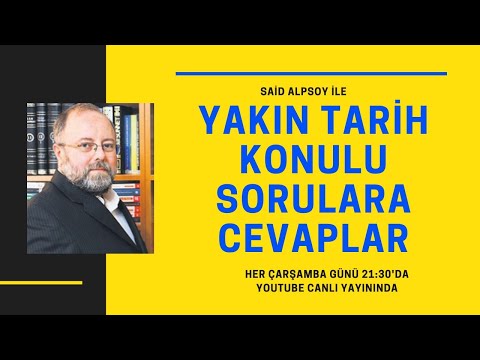 YAKIN TARİH KONULU SORULARA CEVAPLAR - 1