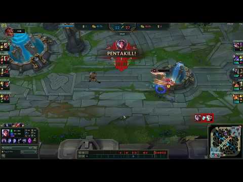Irelia 1v5 pentakill
