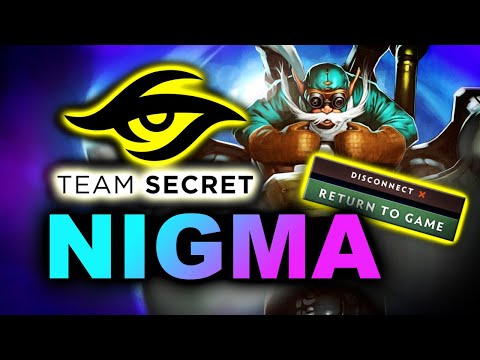 NIGMA vs SECRET - INCREDIBLE WILDCARD DISCONNECT! - WEPLAY ANIMAJOR DOTA 2